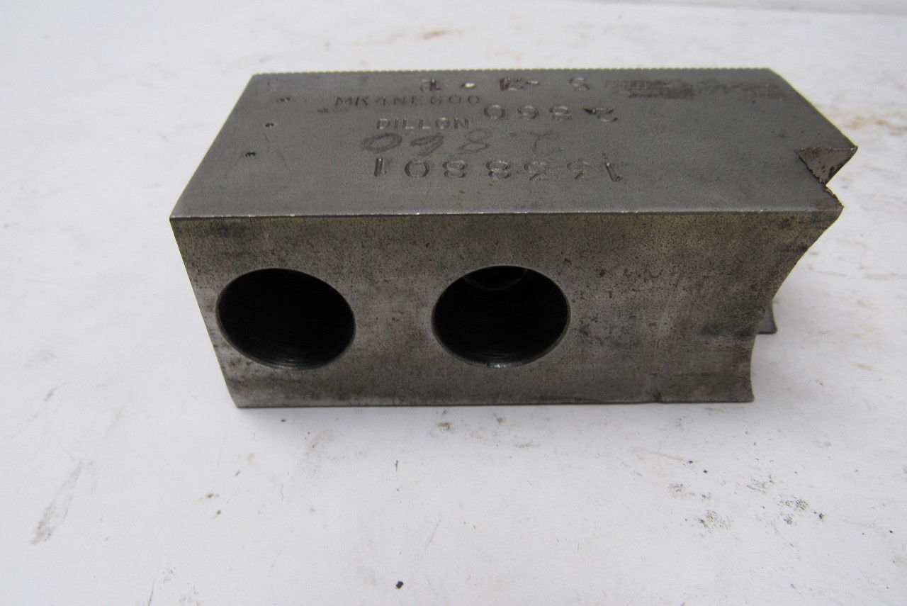 Dillon Mk4NE600 Lathe Chuck Soft Jaws Radius Cut Bolt on Lot of 3