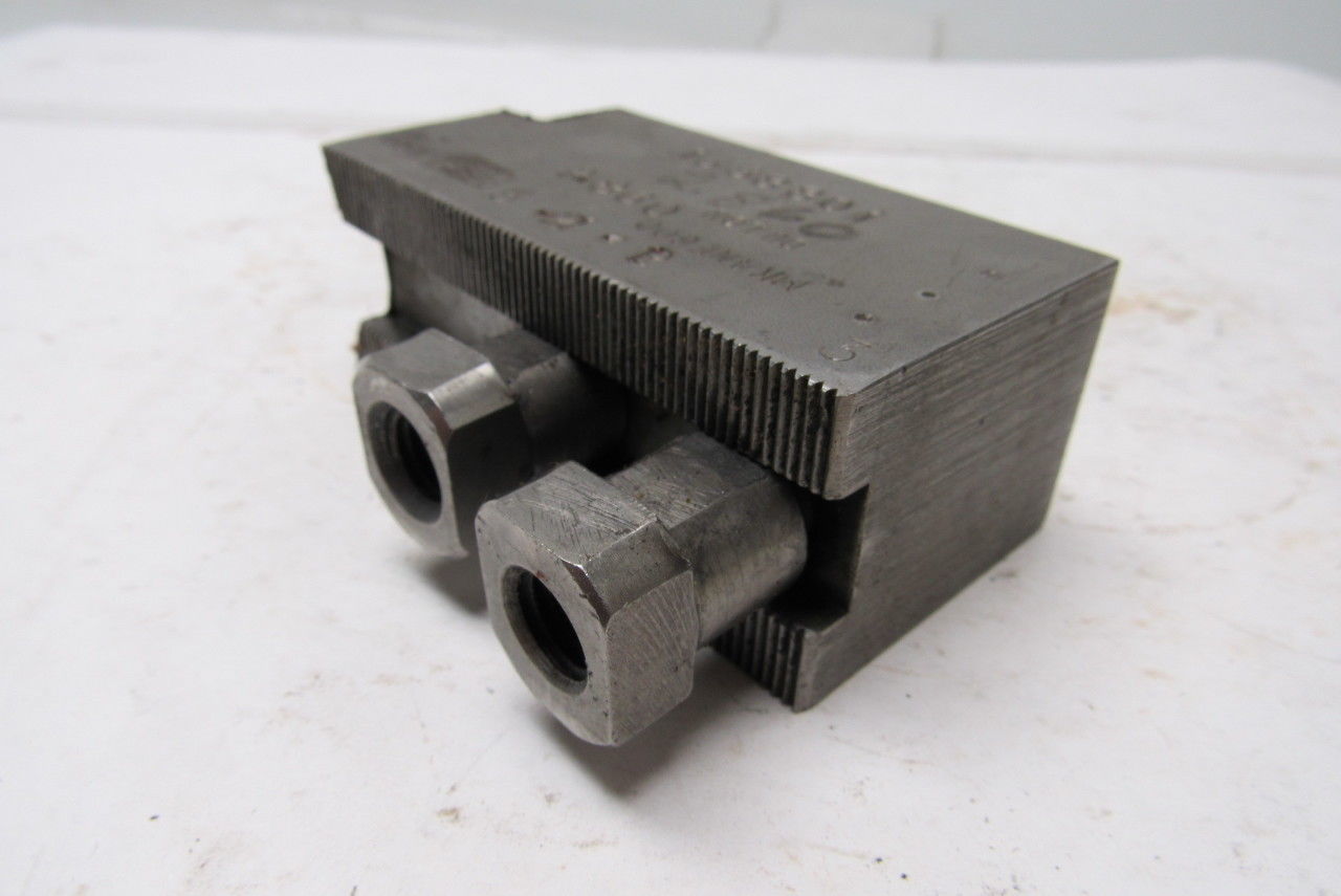 Dillon Mk4NE600 Lathe Chuck Soft Jaws Radius Cut Bolt on Lot of 3