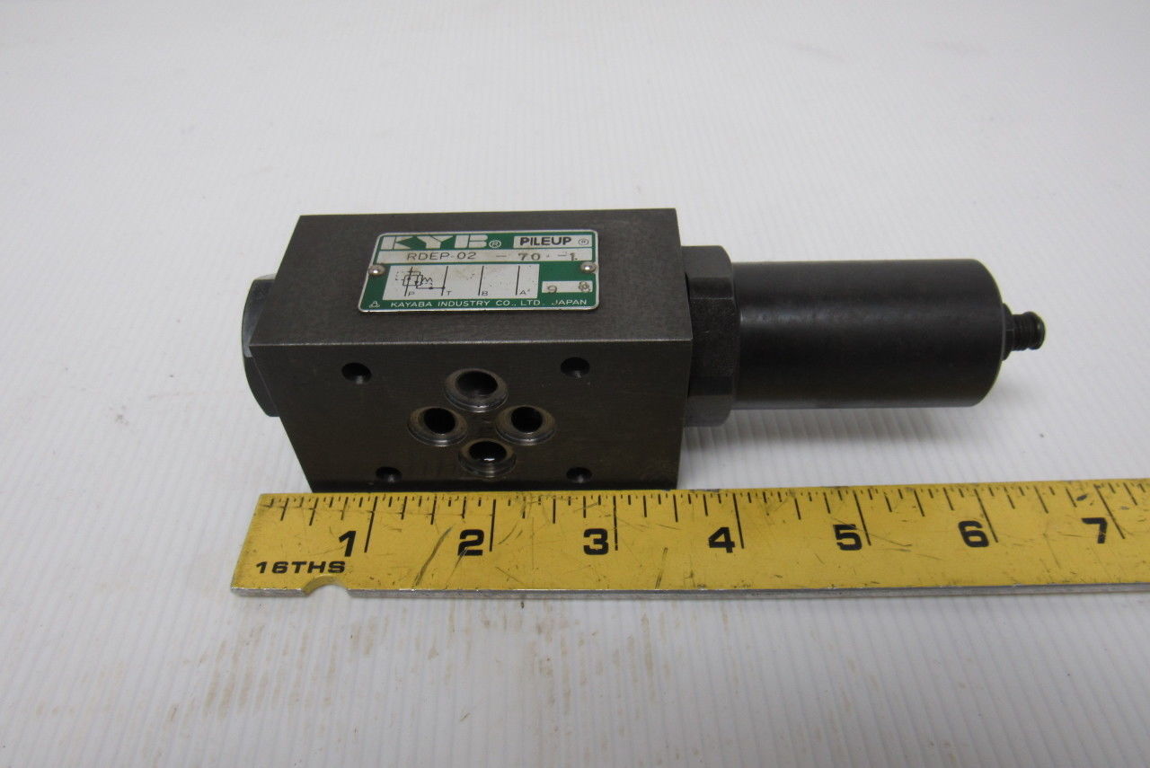 Kayaba RDEP-02-70-1 Hydraulic Flow Control Manifold Block