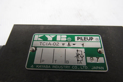 Kayba TCIA-02-A-1 Pileup Hydraulic Flow Control Manifold Block