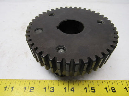 Adjustable Split Pinon Gear Anti-Backlash 43 Tooth 4-1/2" Dia 1-1/4" Bore