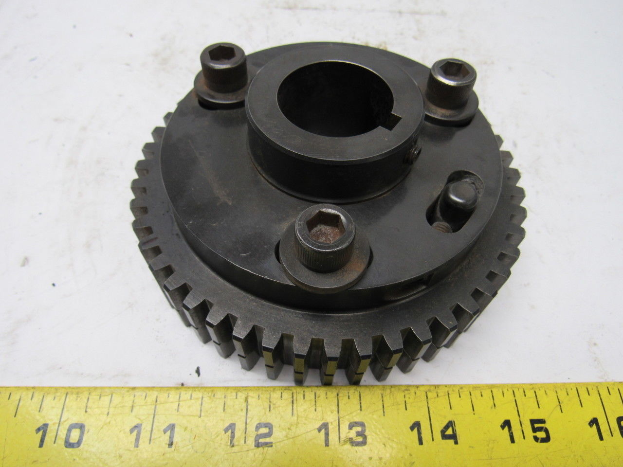 Adjustable Split Pinon Gear Anti-Backlash 48 Tooth 5" Dia 1-1/4" Bore
