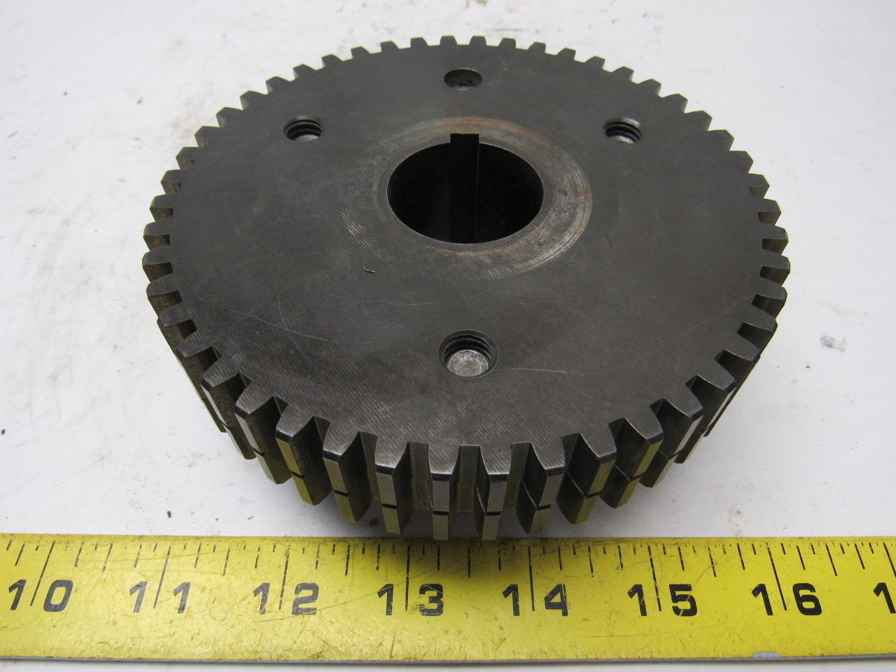 Adjustable Split Pinon Gear Anti-Backlash 48 Tooth 5" Dia 1-1/4" Bore