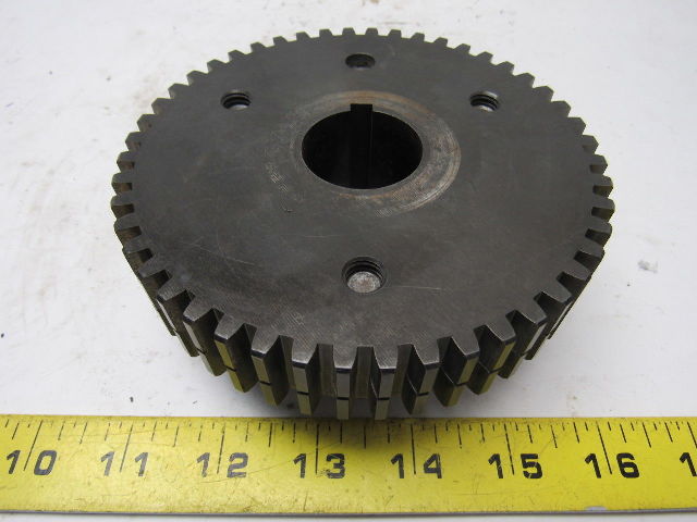 Adjustable Split Pinon Gear Anti-Backlash 48 Tooth 5" Dia 1-1/4" Bore