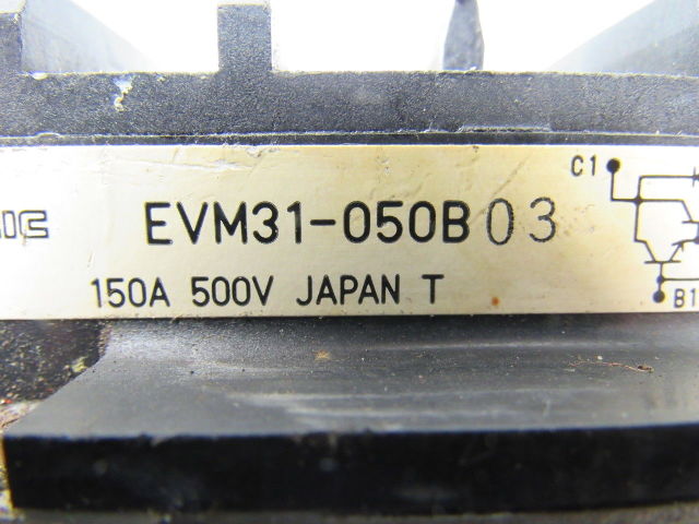 Fuji Electric EVM31-050B03 Power Block 150a 500v