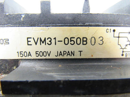 Fuji Electric EVM31-050B03 Power Block 150a 500v