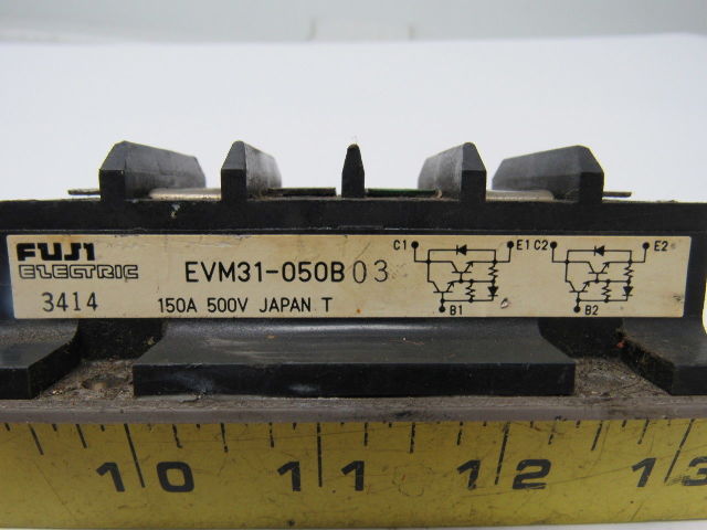 Fuji Electric EVM31-050B03 Power Block 150a 500v