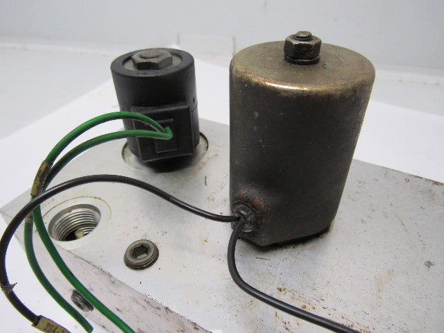 Hydraulic Manifold Block  From Raymond Pacer Model 60 Forklift