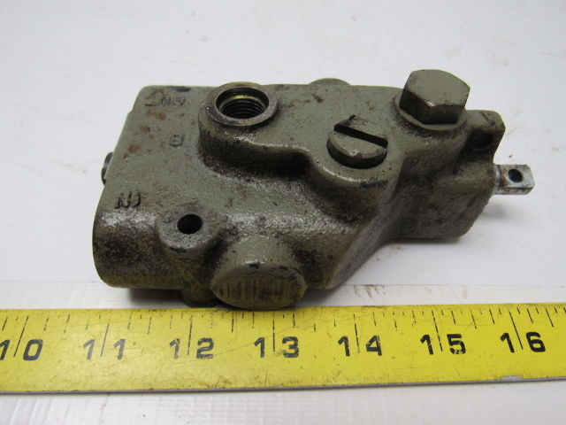 Raymond Single Spool Hydraulic Control Valve From Pacer Model 60 Forklift