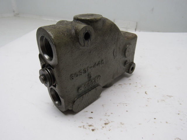 Raymond Single Spool Hydraulic Control Valve From Pacer Model 60 Forklift
