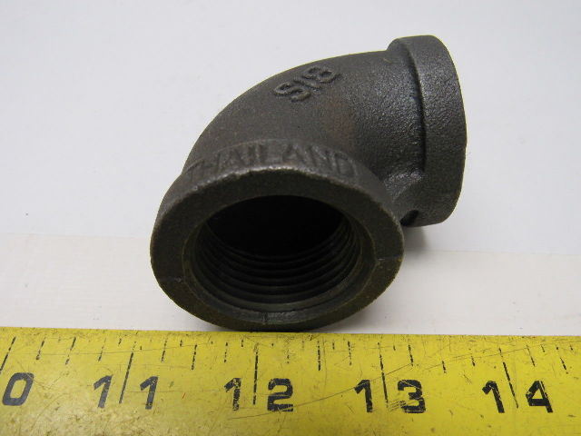 BIS 1" Black Pipe  90 Degree Elbow Fitting Lot of 20