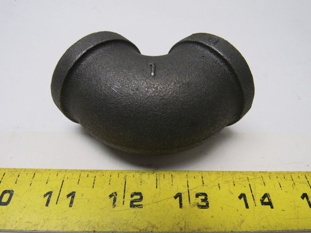 BIS 1" Black Pipe  90 Degree Elbow Fitting Lot of 20