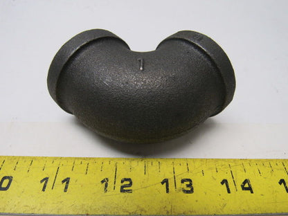 BIS 1" Black Pipe  90 Degree Elbow Fitting Lot of 20