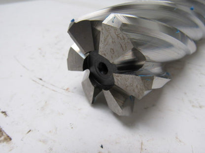 Niagara Cutter ND24AE 2" 6F HSS .125 Chamfer End Mill 6" Cut 9-3/4" OAL