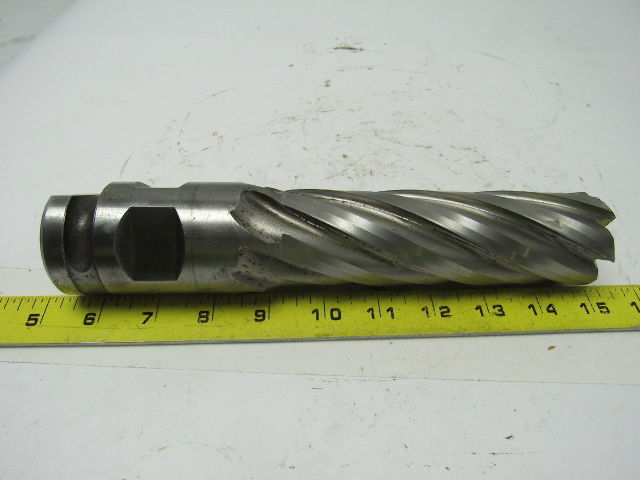 Niagara 2"x1.80"x5.750"x9.625" HSS 6 Flute Center Cut End Mill Re-Sharp