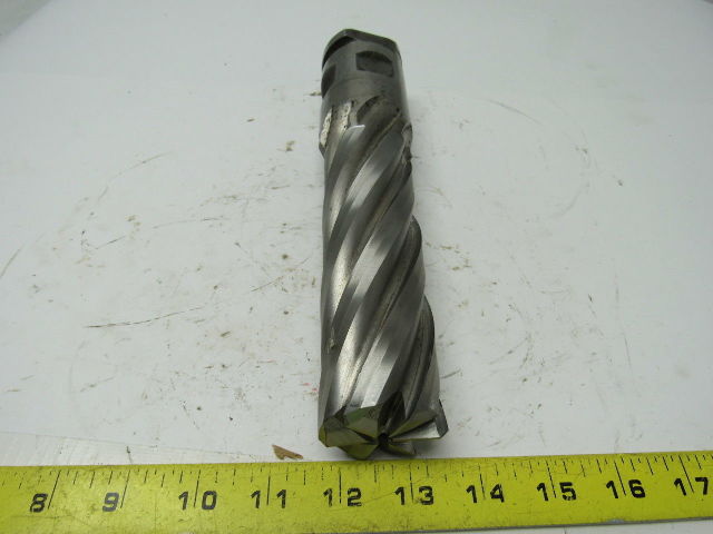 Niagara 2"x1.80"x5.750"x9.625" HSS 6 Flute Center Cut End Mill Re-Sharp