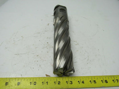 Niagara 2"x1.80"x5.750"x9.625" HSS 6 Flute Center Cut End Mill Re-Sharp