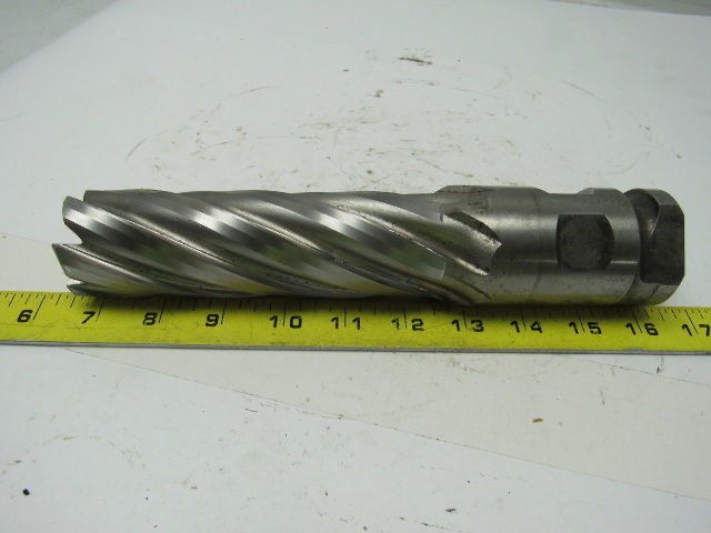 Niagara 2"x1.80"x5.750"x9.625" HSS 6 Flute Center Cut End Mill Re-Sharp