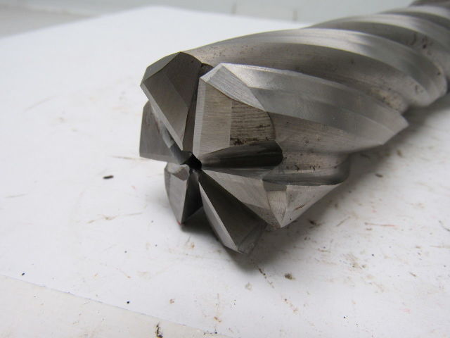 Niagara 2"x1.80"x5.750"x9.625" HSS 6 Flute Center Cut End Mill Re-Sharp