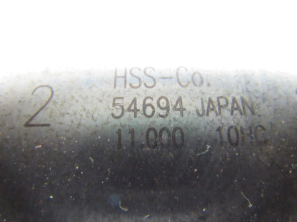 OSG 54694 2"x2"x4-3/4"x8-1/2" HSS 6 Flute Center Cut End Mill