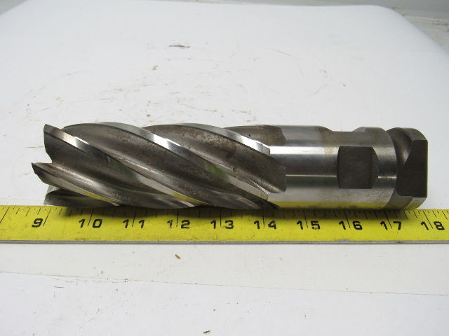 OSG 54694 2"x2"x4-3/4"x8-1/2" HSS 6 Flute Center Cut End Mill