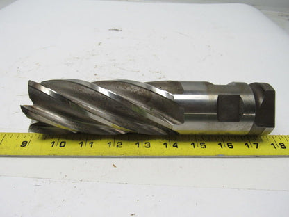 OSG 54694 2"x2"x4-3/4"x8-1/2" HSS 6 Flute Center Cut End Mill