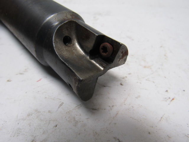 SECO D-111795 1" Indexable 2 Insert End Mill Tool Holder 7-3/4" OAL 1-1/2" Shank