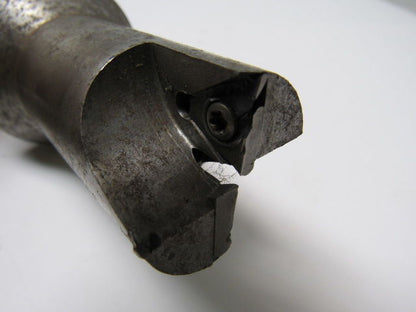 1-1/14" Dia. Indexable Insert Drill 2-1/4" LOC 6" OAL 40mm Straight shank