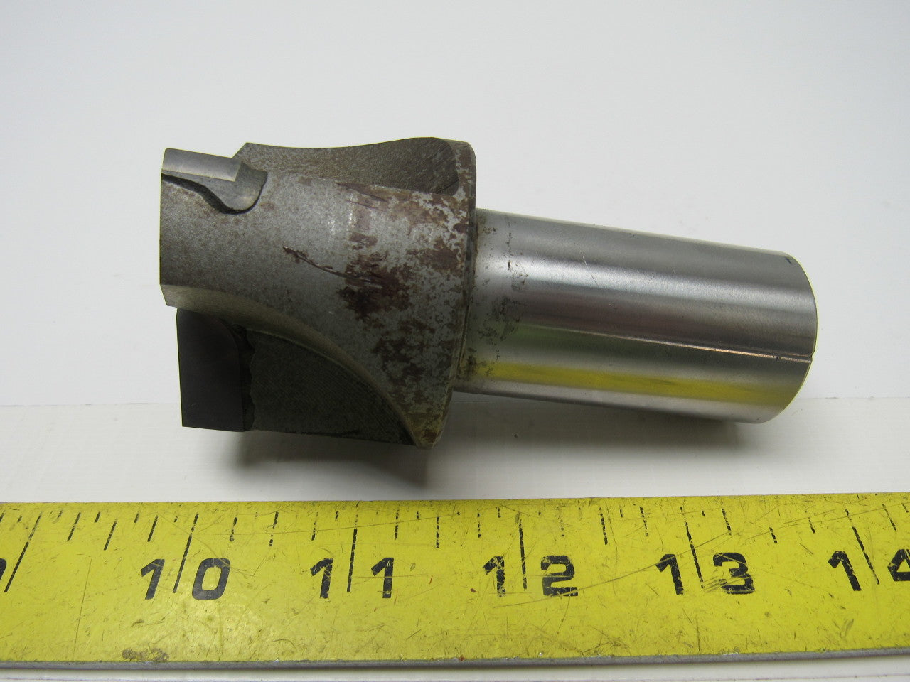 Carr-DU 50mm Dia. 30mm Straight Shank 98mm OAL Carbide Tipped End Mill Cutter