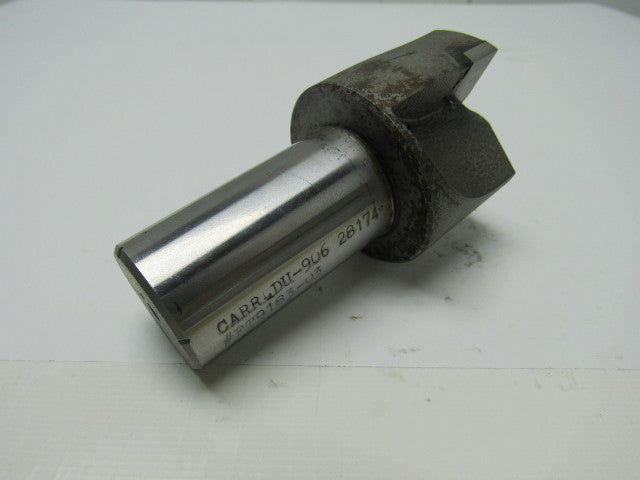 Carr-DU 50mm Dia. 30mm Straight Shank 98mm OAL Carbide Tipped End Mill Cutter