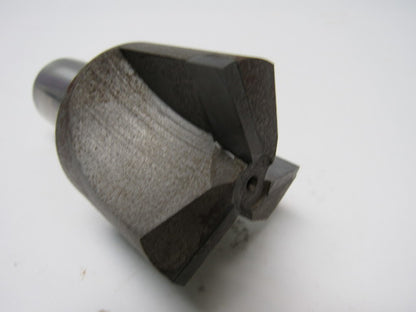 Carr-DU 50mm Dia. 30mm Straight Shank 98mm OAL Carbide Tipped End Mill Cutter