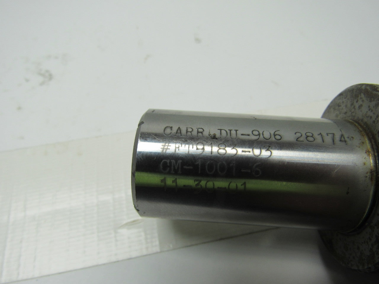 Carr-DU 50mm Dia. 30mm Straight Shank 98mm OAL Carbide Tipped End Mill Cutter