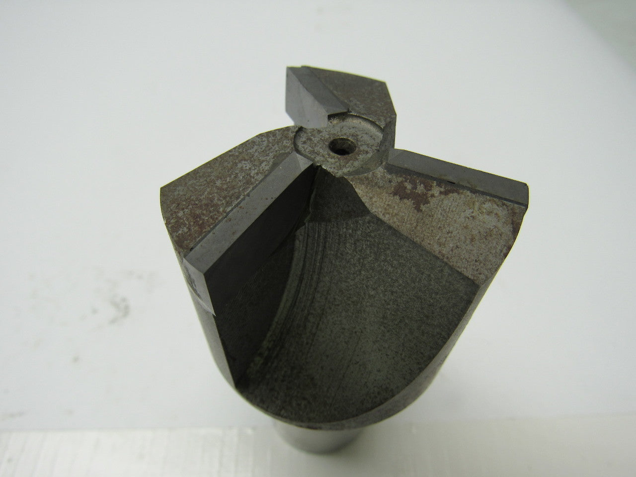 Carr-DU 50mm Dia. 30mm Straight Shank 98mm OAL Carbide Tipped End Mill Cutter