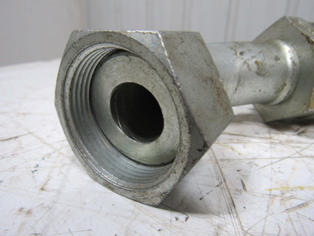 Gates 20EFG4K Envirofluid 1-1/4"IDX36" Hydraulic Hose W/Swivel Flange Fittings