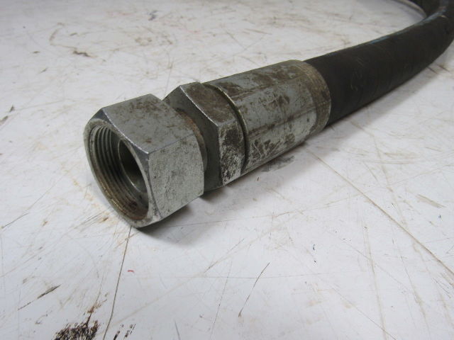 Gates 20EFG4h Envirofluid 1-1/4"IDX58" Hydraulic Hose W/Swivel Flange Fittings