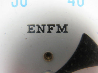 ENFM 6" Flanged Mount Pressure Gauge 0-1000 Psi 1/2" npt Bottom