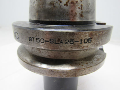 Hard met BT50-sla25-105 Tool Holder Side Lock 4" Projection 1" Bore