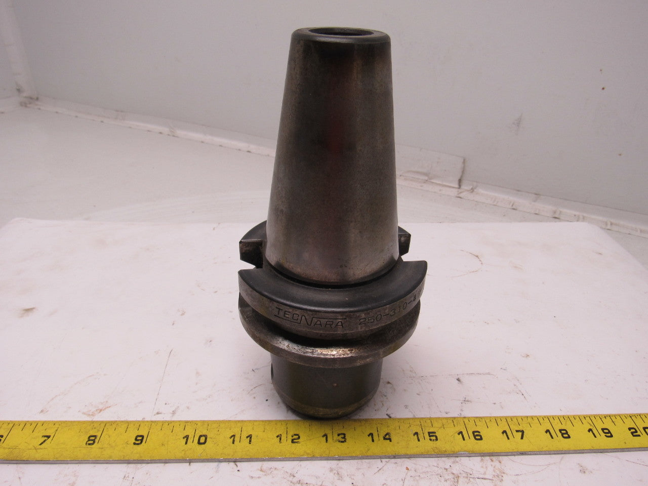 Tecnara 250-310-4 BT50 End Mill Holder 1-1/4" Bore 4" Projection Weldon Style
