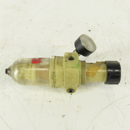 Norgren B12-321-A3LA Pneumatic Air Filter Regulator W/ Gauge 3/8" NPT 150 PSIG
