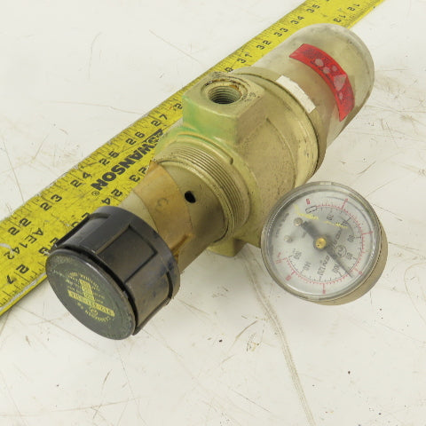 Norgren B12-321-A3LA Pneumatic Air Filter Regulator W/ Gauge 3/8" NPT 150 PSIG
