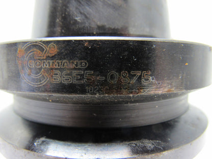 Command B6E5-0875 BT50 End Mill Holder 7/8" Bore 6" Projection Weldon Style