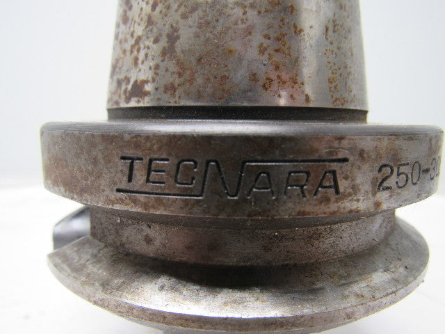 Tecnara 250-306-3 BT50 End Mill Holder 3/4" Bore 3" Projection Weldon Style