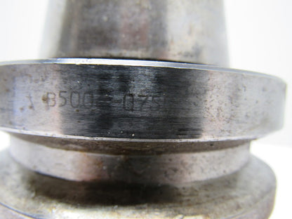 Lyndex B5006-0750 BT50 End Mill Holder 3/4" Bore 3" Projection Weldon Style