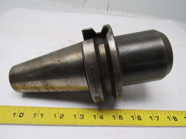 Tecnara 250-310-4 BT50 End Mill Holder 1-1/4" Bore 4" Projection Weldon Style