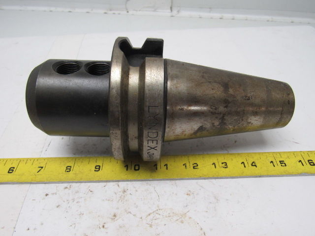 Lyndex B5006-1250 BT50 End Mill Holder 1-1/4" Bore 4" Projection Weldon Style