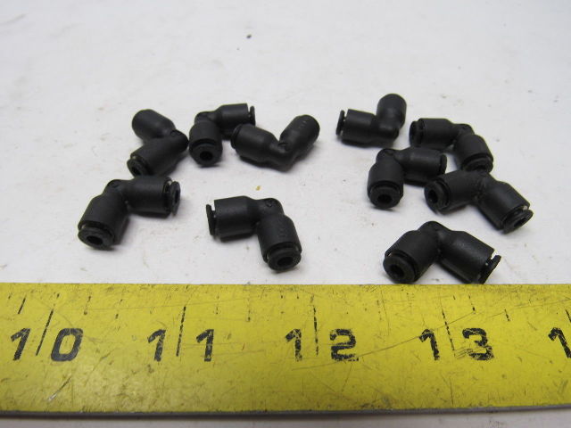Legris 3102 53 00 Nylon Push-to-Connect Fitting 90° Union Elbow 1/8" Lot of 10