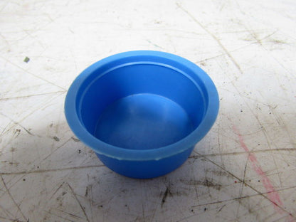 Alliance/Essentra Blue PE Socket-Weld Fitting Plug 1/2" Base OD. Lot of 1550