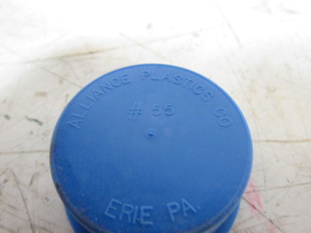 Alliance/Essentra Blue PE Socket-Weld Fitting Plug 1/2" Base OD. Lot of 1550