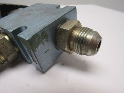 Command Corp EMDV-08-C8 2 Pos. Solenoid Valve NC Pilot OP. Poppet 115V With Plug