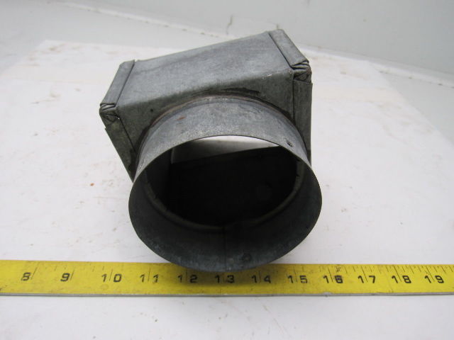Galvanized Duct Exhaust/Vacuum Hood 4" Duct HVAC